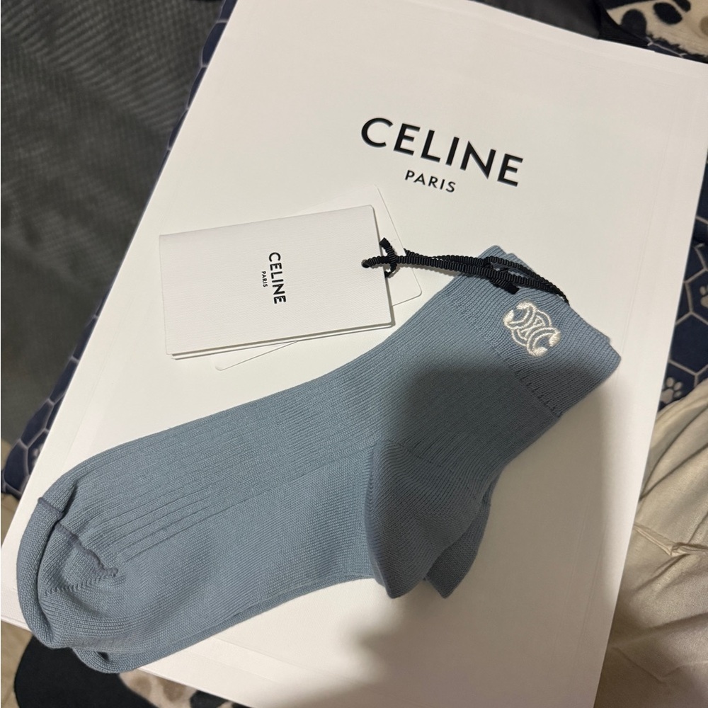 Celine TRIOMPHE SOCKS IN COTTON